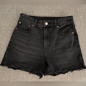 American Eagle Outfitters Black Jean Shorts